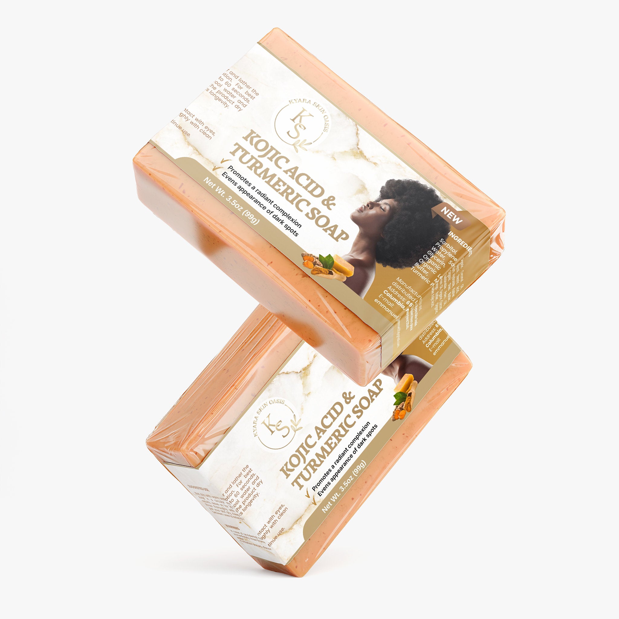 Kojic Acid & Turmeric Soap