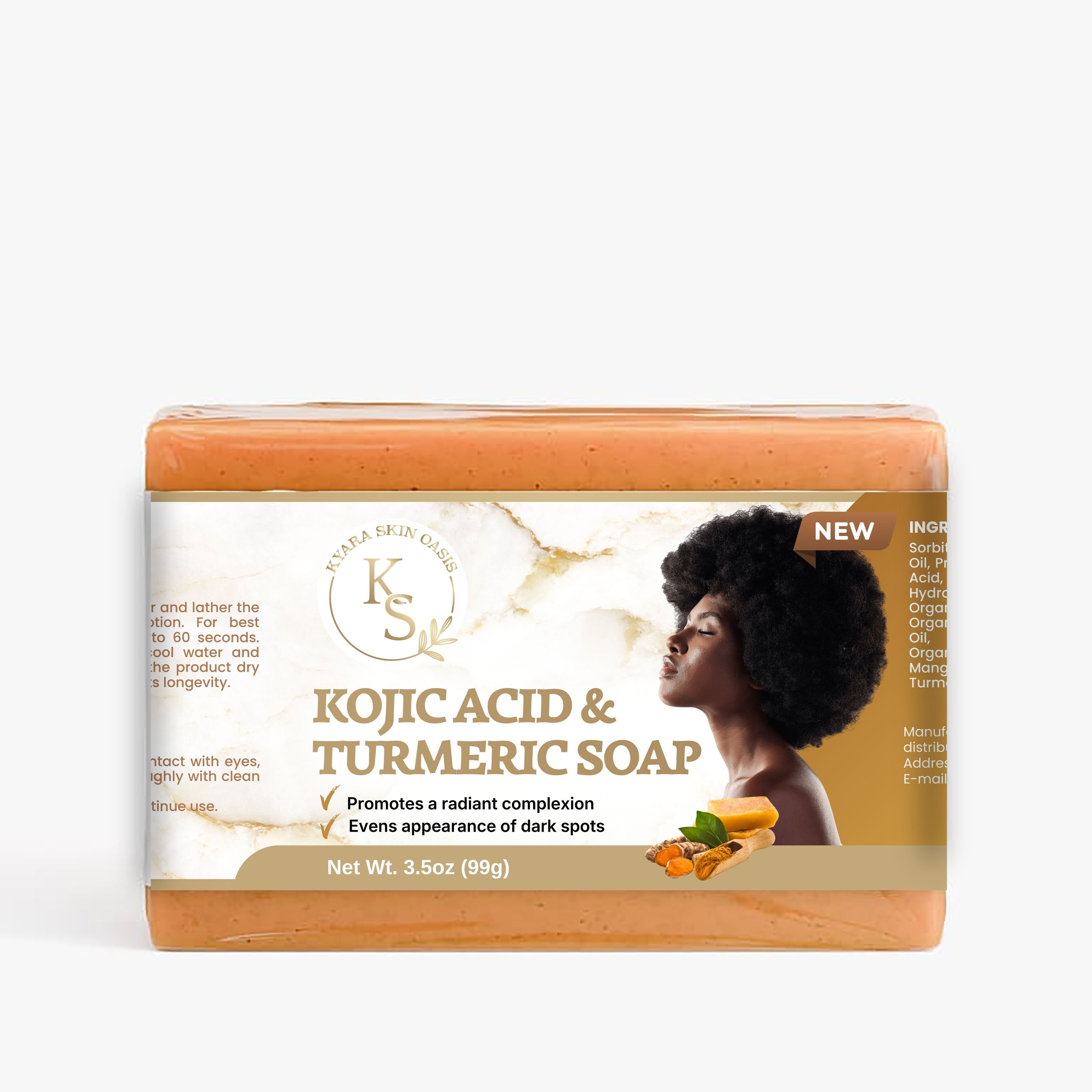 Kojic & Turmeric Brightening Soap